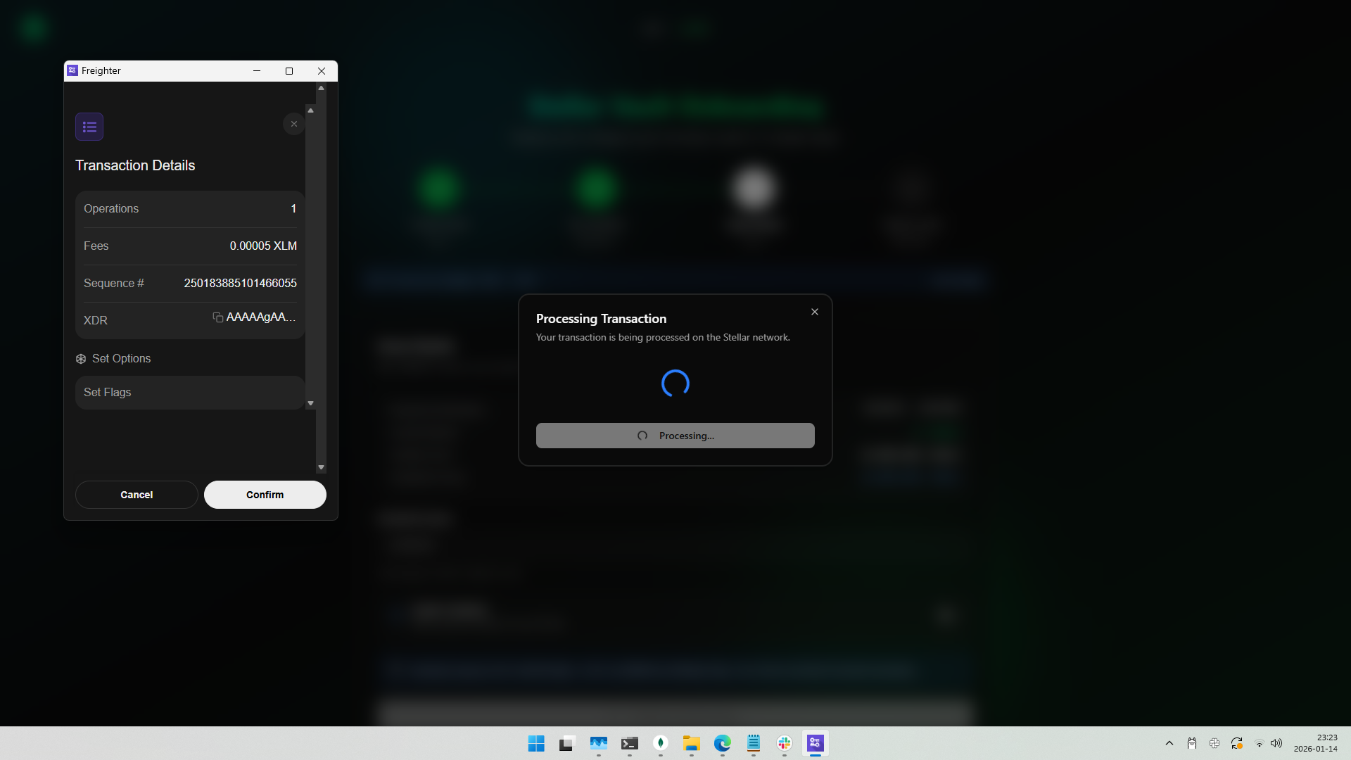 Confirm Clawback Transaction